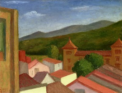 Il monastero, 1934 da Mark Gertler